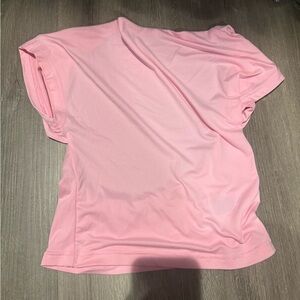 SHEIN Blush Pink Short Sleeve Top